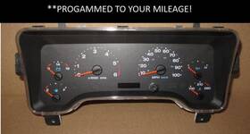 56047016ae Jeep 2004 Wrangler Odometer Instrument Gauge Cluster Includes Mileage Program