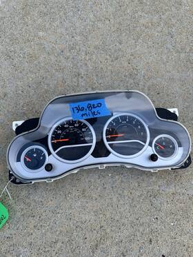 68055902ac Jeep 2010 Wrangler Jk Gauge Cluster Speedometer 136 820 Miles Oem