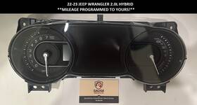 68499481ac Jeep 22-23 Wrangler Odometer Instrument Gauge Cluster Panel Miles Programmed