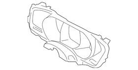84830-4c000va Kia Genuine Cluster Panel