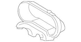 84830-d4aa0wk Kia Genuine Cluster Bezel
