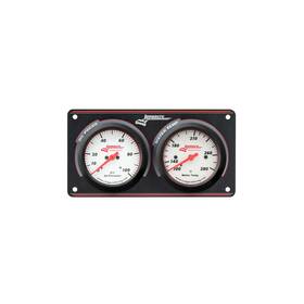 52-46912 Longacre Sportsman Elite 2 Gauge Panel Oil/water
