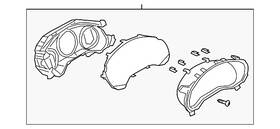 Mazda Bkpf-55-430 Genuine Cluster