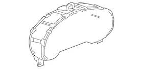 Ka0g-55-471a Mazda Genuine Instrument Cluster