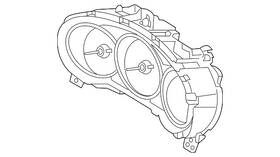 Kgvr-55-471 Mazda Genuine Speedometer