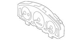 Le49-55-430 Mazda Genuine Cluster Assembly