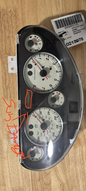Nc72-218-840 Mazda 01-02 Miata Mx5 Mx-5 Instrument Gauge Cluster Gauges Speedometer 225 609
