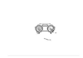 117-900-74-01-64 Mercedes-benz Genuine Exchange Instrument Cluster