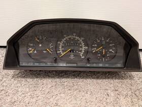 124-543-87-23 Mercedes-benz 1991 W124 300d Instrument Cluster Speedometer Gauge Rpm 205k Mil Oem