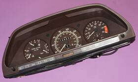 1265420960 Mercedes-benz 1986-91 W126 Oem Cluster Speedometer Instrument Gauges - Nice