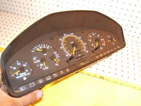 147.159 Mercedes-benz 129 540 80 47 Early R129 500sl 1993 Vdo Instument Genuine Mb 1 Cluster Miles