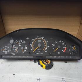 1295405147 Mercedes-benz 90-93 R129 500sl 600sl Instrument Cluster Speedometer 89k