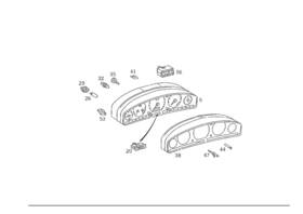 Mercedes-benz 140-540-11-24-5215 Genuine Mercedes-benz Housing