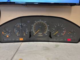 1404401211 Mercedes-benz 92-95 W140 300se Instrument Cluster Speedometer Oem 175k Mi