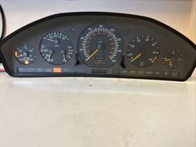 1405409048 Mercedes-benz 1405409049 92-95 W140 S320 Instrument Cluster Speedometer Oem 263k Mi
