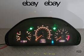 2025406548 Mercedes-benz 98-00 W202 C280 Speedometer Odometer Instrument Cluster Oem 199k 2025406548 Mercedes-benz 98-00 W202 C280 Speedometer Odometer Instrument Cluster Oem 199k