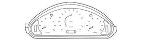 Mercedes-benz 211-440-68-11-80 Genuine Mercedes-benz Remanufactured Instrument Cluster