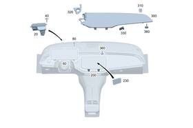 214-900-78-10 Mercedes-benz Genuine Control Unit