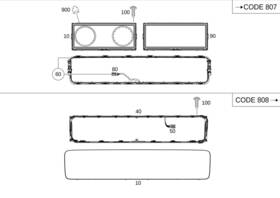 222-900-58-12 Mercedes-benz Genuine Control Unit