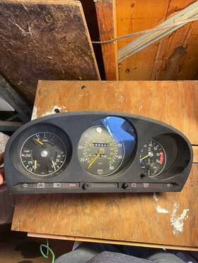 A1075422801 Mercedes-benz 73-80 R107 450sl 450slc Instrument Cluster Speedometer Oem