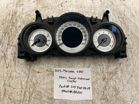 A2049004009 Mercedes-benz 12 13 14 15 C350 Amg Sport Metric Speedometer Gauge Cluster