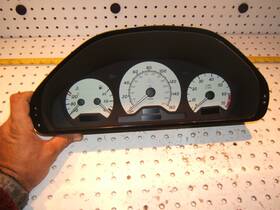 145.737 Mercedes-benz / Vdo 84 570 319 W202 C280 Sport Look White Face Instrument Oem 1 Cluster Miles
