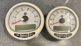 Sc1000 Mercury Smartcraft Tachometer And Speedometer Digital Display Clear