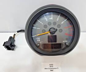 9325816 Mini 11-16 Oem Cooper S R60 Dashboard Tachometer Instrument Cluster Black
