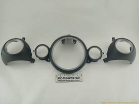 Rg24050404 Mini Cooper Clubman R55 Instrument Cluster Bezel And Air Vents Trim Fits 2008-2014