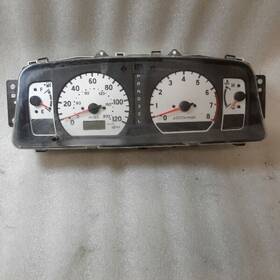 257-62216 Mitsubishi Speedometer Cluster Mph White Face Fits 02-04 Montero Sport 376618