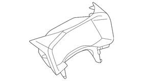 Mitsubishi 8060aw071p Genuine Cluster Visor