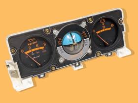 Mb521076 Mitsubishi 1982-1991 Pajero Nc Nd Ne Nf Ng Oil Pressure Inclinometer Volt Gauge