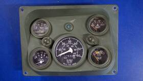 12338466 Mixed Hmmwv Humvee Instrument / Engine Panel Gauge Cluster Complete
