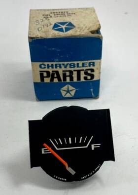 Mopar 2857473 1968-1969 Plymouth Valiant Instrument Cluster Fuel Gauge Nos