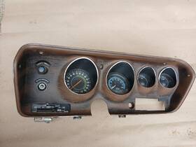 2985179 Mopar 1971-74 B Body 150 Mph Rallye Dash Cluster Charger Road Runner Sun Tach