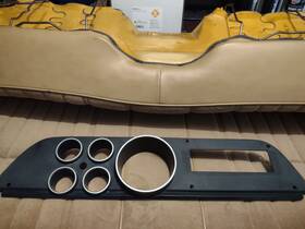 3738601 Mopar 1972-1974 Dodge Truck D100 W200 Black Speedometer Instrument Bezel