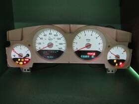56044947ab Mopar 06 Magnum Charger 160mph Instrument Gauge Cluster Speedo Tach Mileage Prog 2523