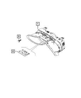 68647335aa Mopar Genuine Cluster
