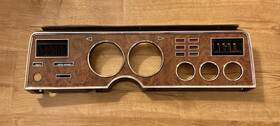 D4zf-10b833 Mustang Vintage Original Woodgrain Finish 1974 Ford Il Dash Bezel