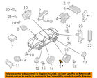 N90897401 Audi Oem Stereo Panel Speaker Bolt