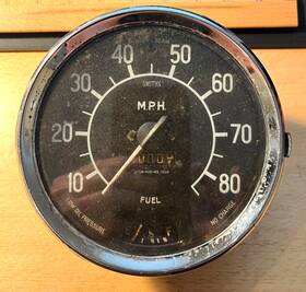 094z Nash 1956 1957 1958 1959 Metropolitan Speedometer Fuel Gauge 1950s 56 57 58 59 094z Nash 1956 1957 1958 1959 Metropolitan Speedometer Fuel Gauge 1950s 56 57 58 59