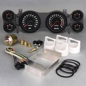 01633-33 New Vintage Usa Gen Ii Camaro Retro Gauge Set