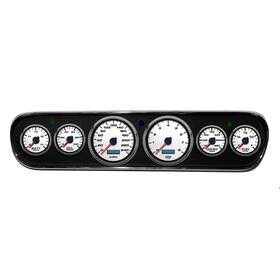 02706-03m New Vintage Usa 6 Gauge Perform Ll Km/h 64-66 Fits Mustang