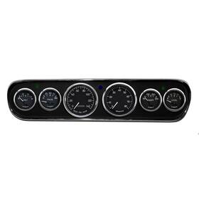 40706-01 New Vintage Usa 6 Gauge 1940 Series Black 64-66 Fits Mustang