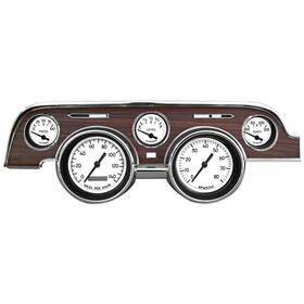 40717-03 New Vintage Usa Gauges White 1940 Series Electronic Speedometer Complete Asse