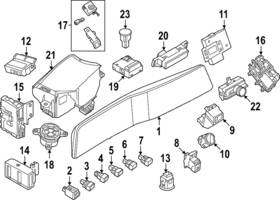 24809-5mr4c Nissan Genuine Display System