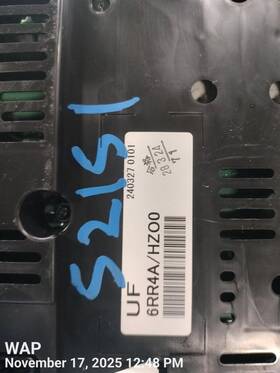 248096rf4a Nissan Speedometer Instrument Cluster Oem 24-25 Rogue 1yr Wrnty