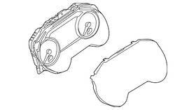 24810-4ra5a Nissan Genuine Instrument Cluster