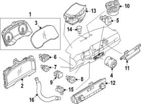 24810-6ta1e Nissan Genuine Cluster Assembly