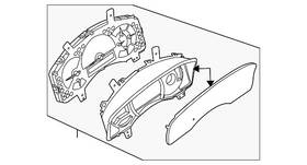 24810-7s22a Nissan Genuine Instrument Cluster